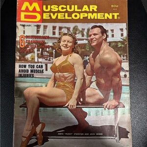 Vintage Muscular Development Magazine~Volume February, 1967